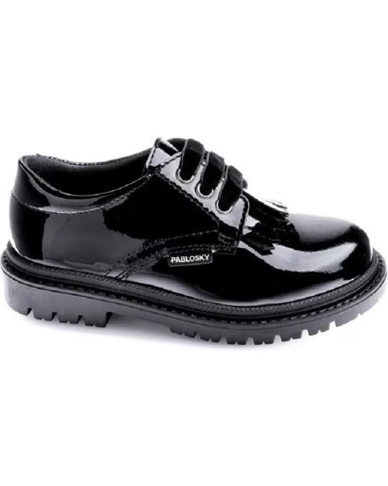de pablosky blucher harry 356519 charol negro
