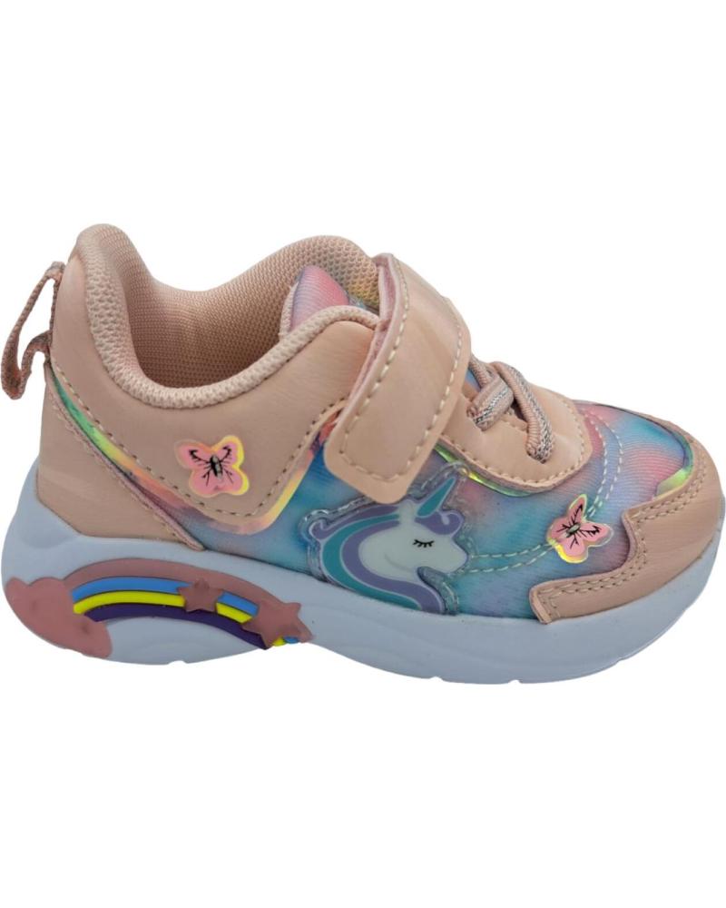 Deportivas de Niña BUBBLE BOBBLE DEPORTIVOS LUCES NINA ROSA