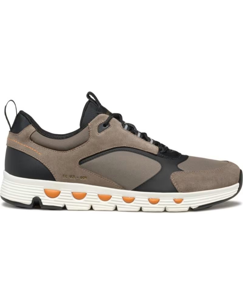 Geox Deportiva para Hombre Amortiguada C1381 Dover Grey-bla
