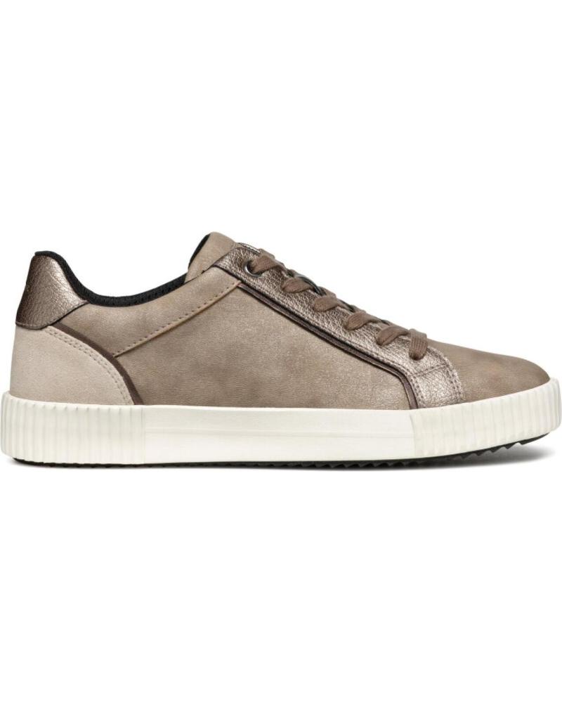 ZAPATILLAS GEOX D BLOMIEE C6738 TAUPE MARRÓN LOW CUT C6738 LT TAUPE