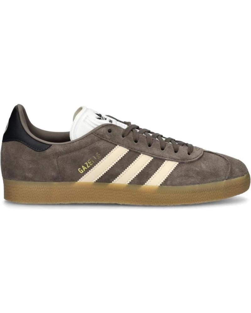 Deportivas de Hombre ADIDAS GAZELLE REKIVE IH2631 CHARCOAL- PUTTY MAUVE- GUM 4 - 41 1-3 BROWN