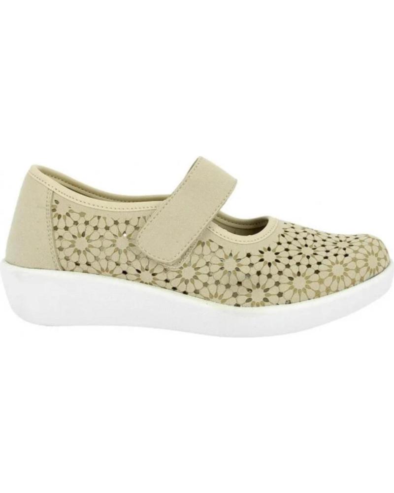 Zapatos de Mujer D`CUTILLAS MERCEDITAS CONFORT DOCTOR CUTILLAS PARA MUJER 3847 COLOR PL PLATINO