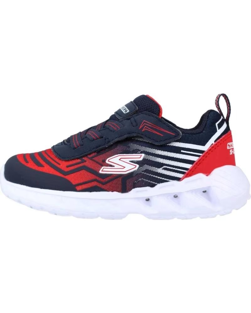 Skechers Zapatillas Nino Modelo Magna-lights Color Azul Nvrd