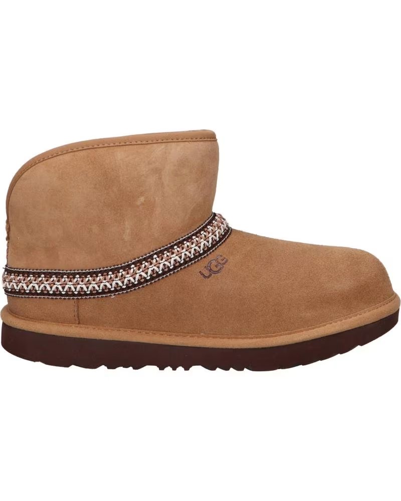 Ugg 1157697K Classic Mini Crescent Chestnut