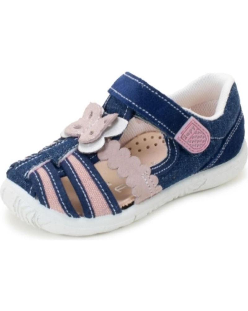 Sandalias de Niña ZAPY SANDALIA LONA MARIPOSAS AB72073 JEANS
