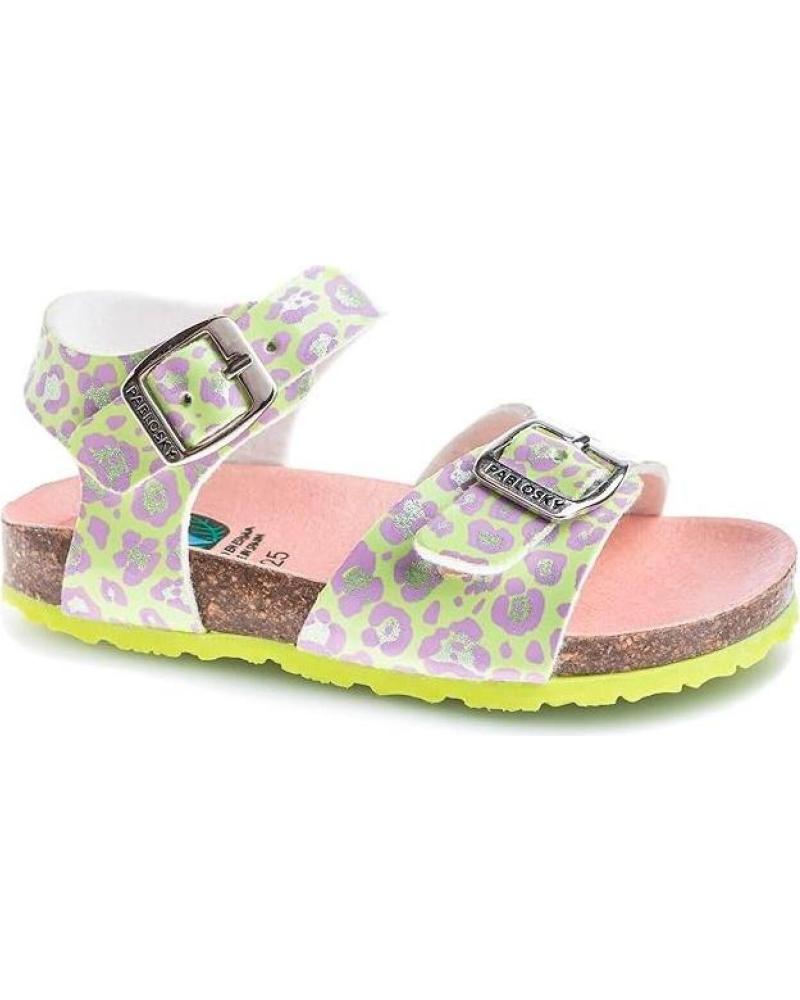Sandalias de Niña PABLOSKY SANDALIA FANTASIA LEOPARDO AMARILLO