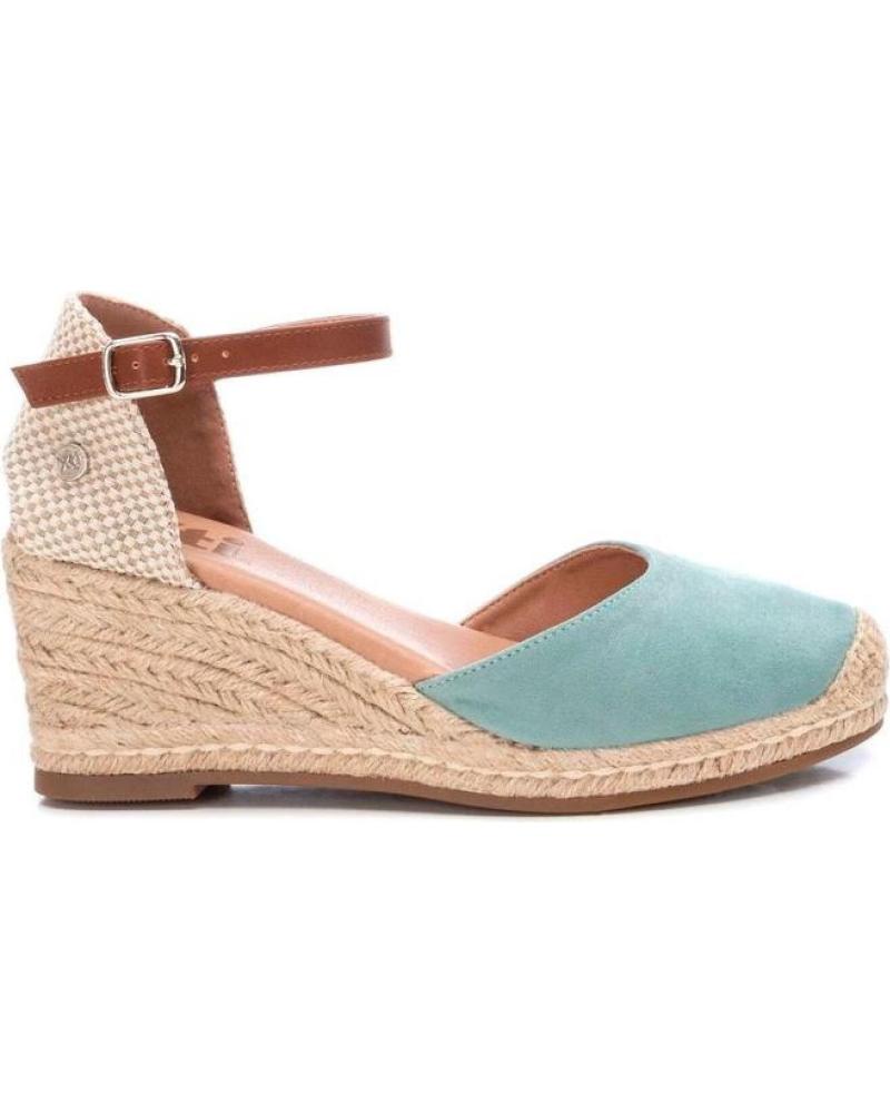 Sandalias de Mujer XTI VALENCIA HEBILLA CUNA YUTE 6 CM AZUL