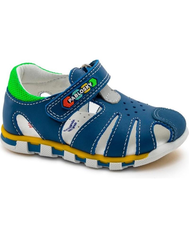 Sandalias de Niño PABLOSKY SANDALIA JUNGLA TINTA 016141 AZUL