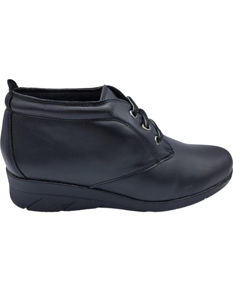 Botins de Mulher CALZADOMANIA BOTIN PIEL CORDON NEGRO