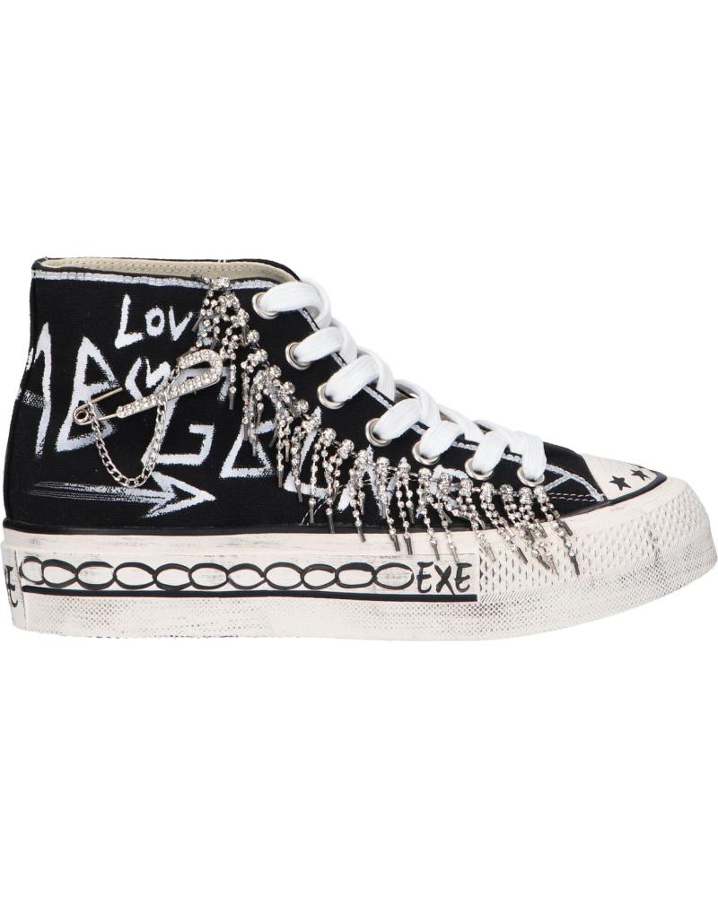 Deportivas de Mujer EXE SY24-4S TEXTIL BLACK