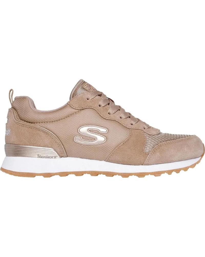 Deportivas de Mujer SKECHERS OG GOLD BEIGE-ORO PARA MUJER - 36 TAN BEIGE-ORO