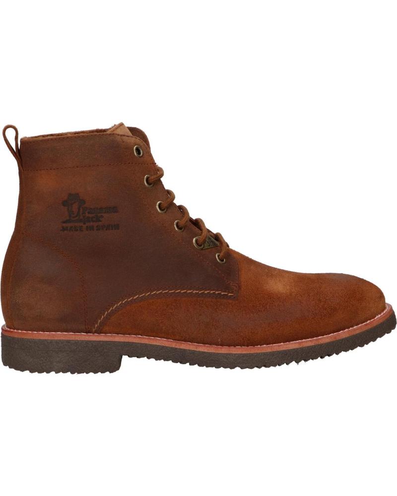 Botas de Hombre PANAMA JACK GLASGOW IGLOO C28 VELOUR CUERO- BARK
