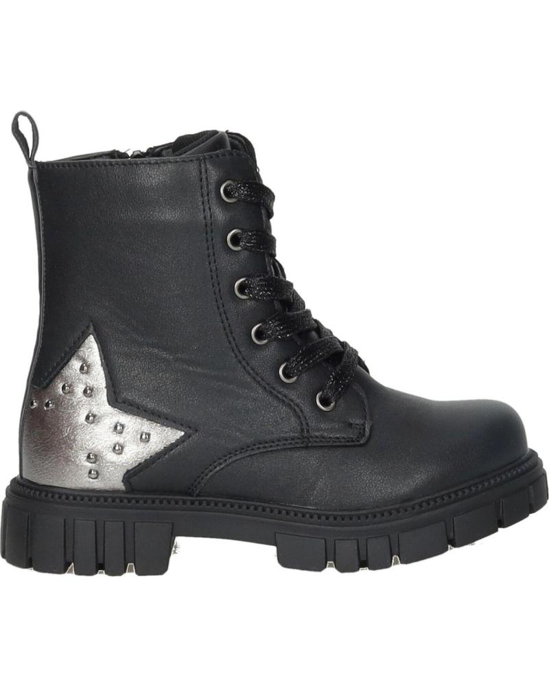 BOTINES CONGUITOS STAR LACES COSH244001 NEGRO NEGRO