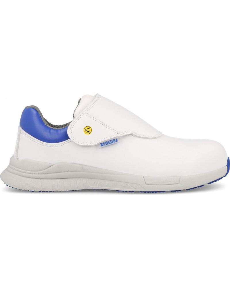 Deportivas de Mujer y Hombre PAREDES ZAPATOS DE SEGURIDAD PROTECCION FRENTE A LA HUMEDAD COOP BLANCO BLANCO