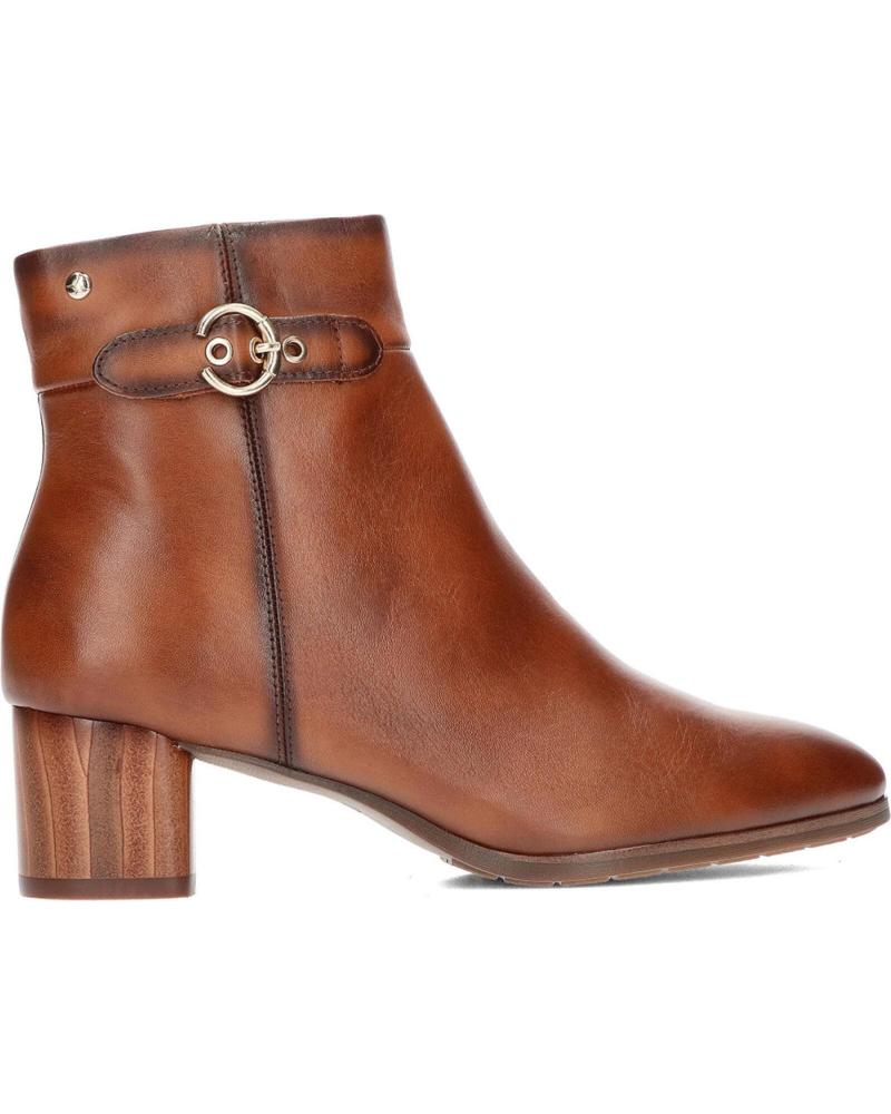 BOTÍN PIKOLINOS CALAFAT W1Z-8588 DE CUERO MARRÓN MARRóN