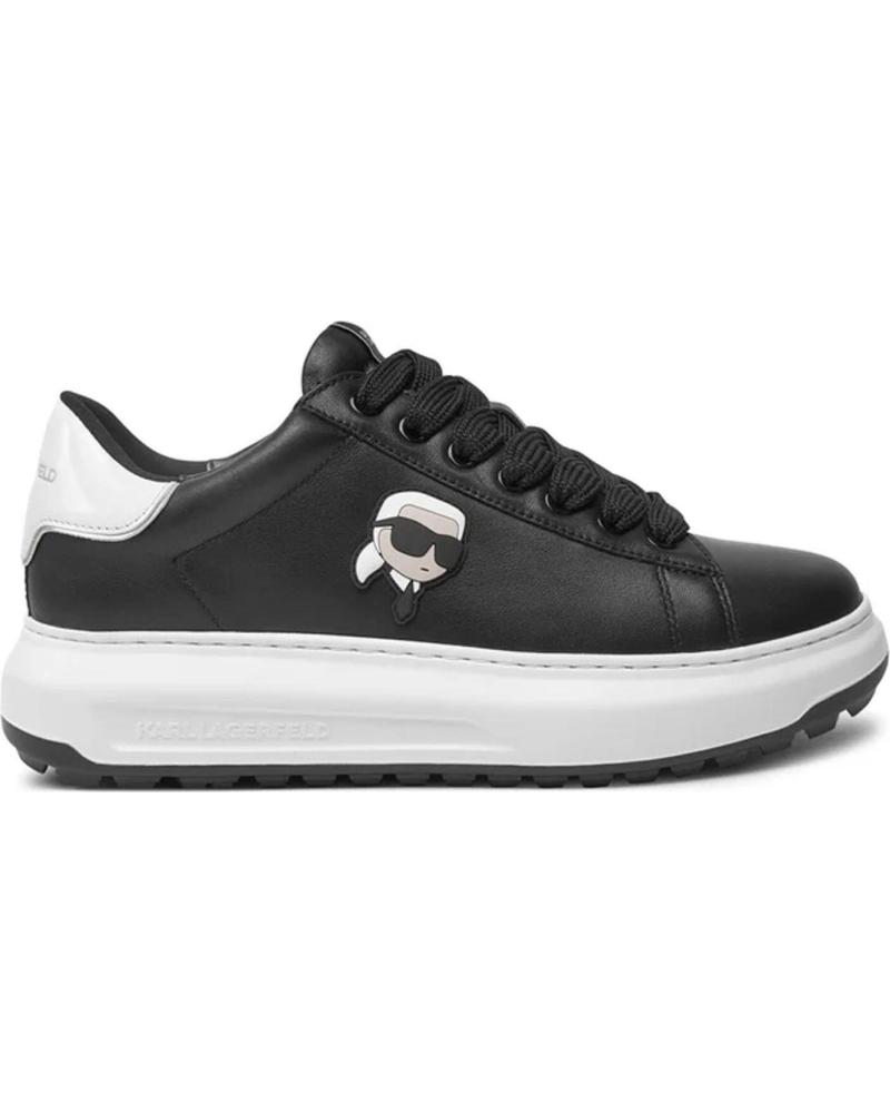 Deportivas de Mujer KARL LAGERFELD ZAPATILLAS KAPRI LUG KARL NFT LO LACE NEGRO