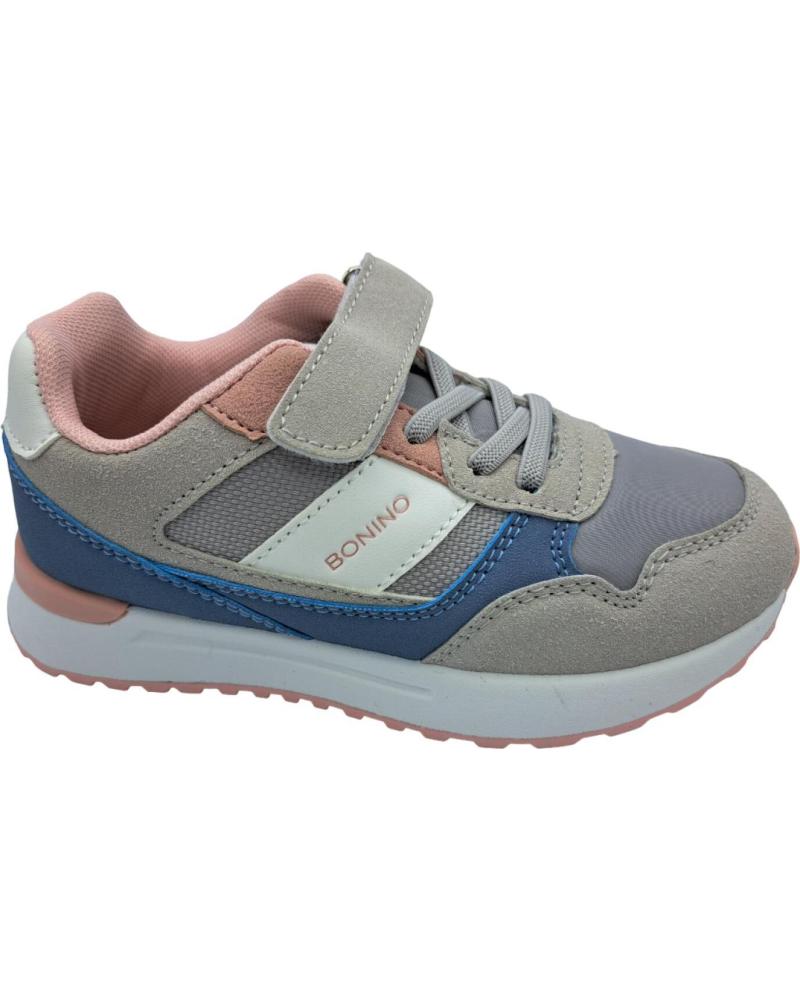 Deportivas de Niña DEPORTIVO NINA VELCRO GRIS