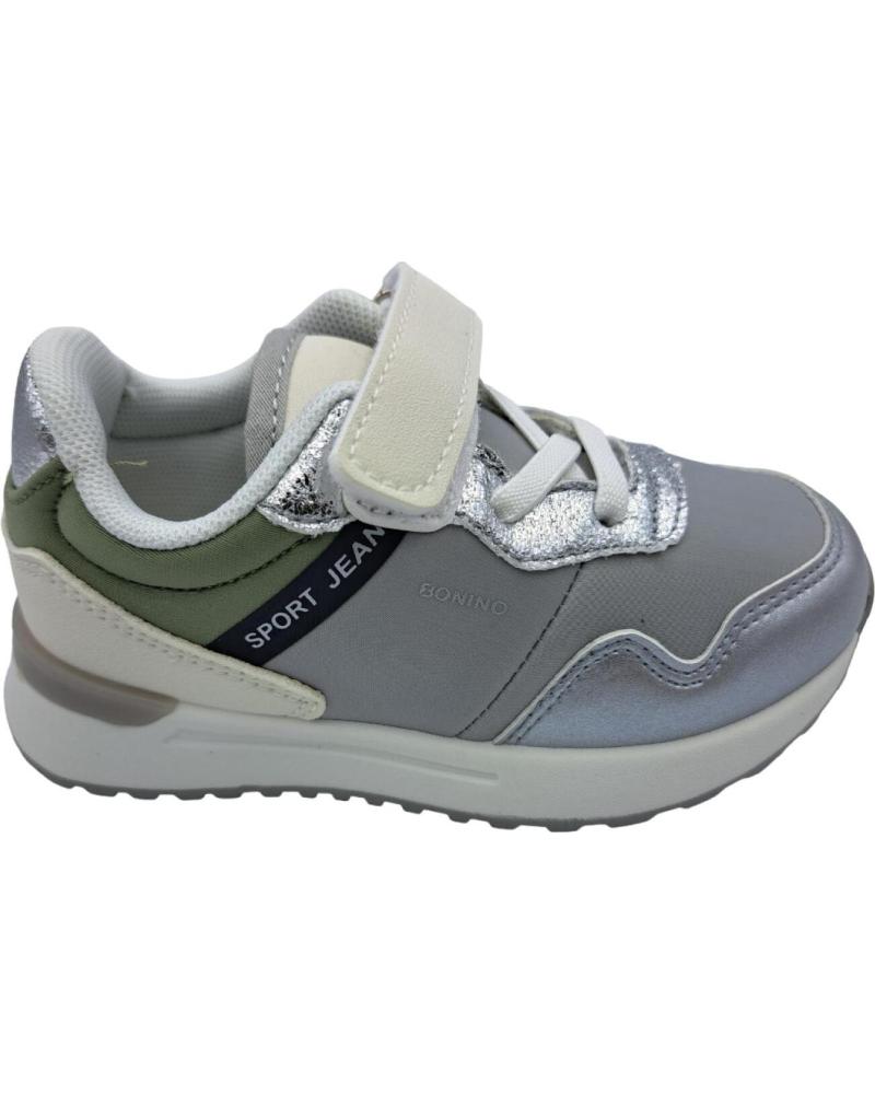 Deportivas de Niña DEPORTIVO NINA VELCRO GRIS