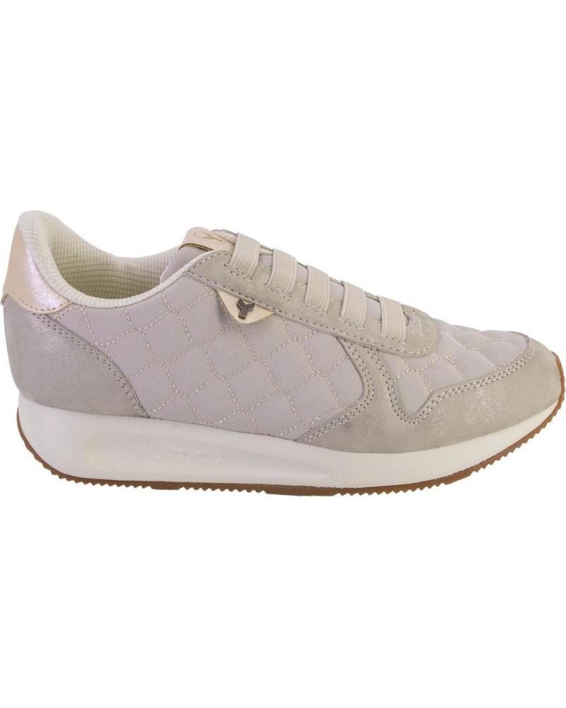 Deportivas de Mujer YUMAS GINEVRA ZAPATILLAS CASUAL DE MUJER PLATINO