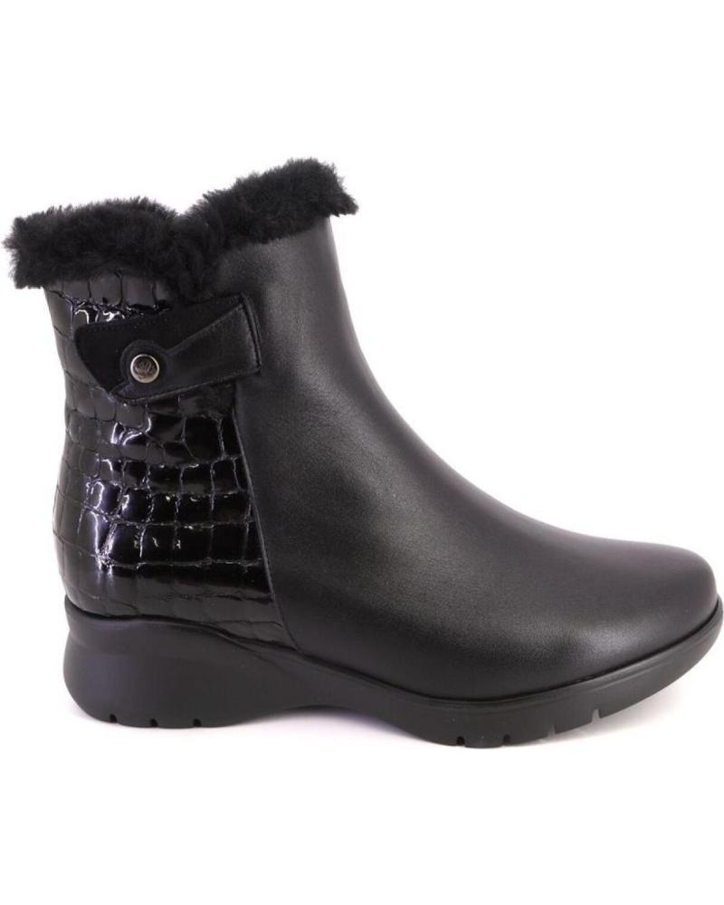 Botines de Mujer PIESANTO 245874 BOTINES DE MUJER PIEL NEGRO