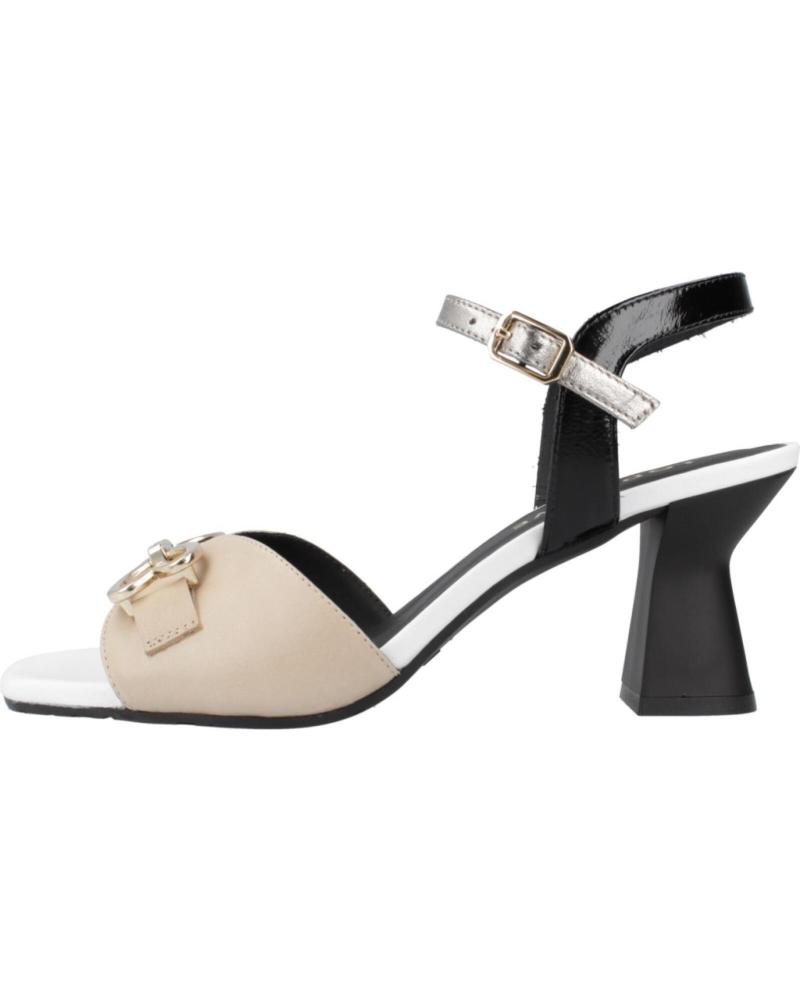 Sandalias de Mujer LODI SANDALIAS MUJER MODELO LOR4491 COLOR BEIS WHTNGRO