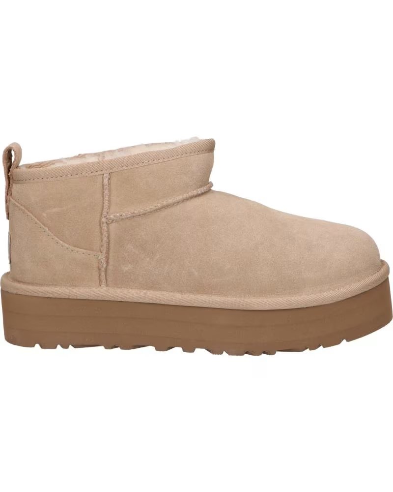 Botines de Mujer y Niña Ugg 1157791K Classic Ultra Mini Platform Sand