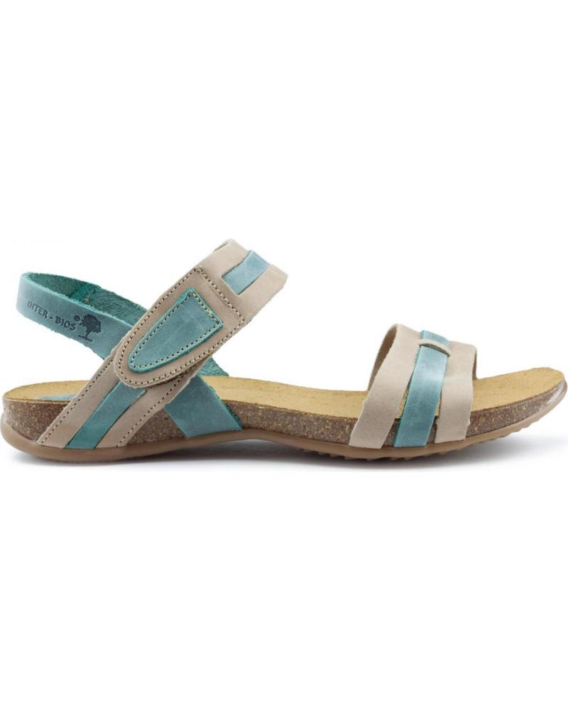 Sandalias de Mujer INTERBIOS SANDALIAS SUMMER 2019 BEIGE