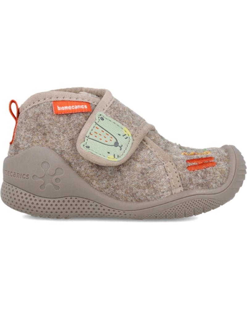 Deportivas de Niño BIOMECANICS PANTUFLAS PARA NINO DE 241154 FIELTRO TAUPE