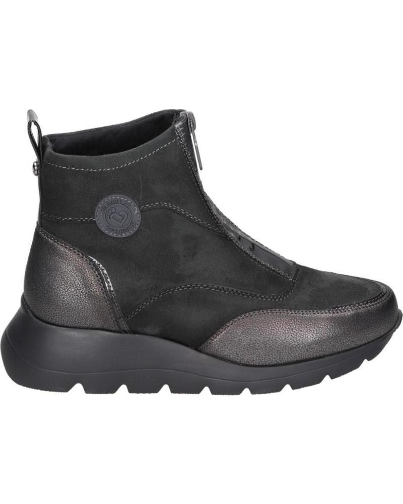 Sapatilhas de Mulher AMARPIES BOTIN CREMALLERA AMARRPIES PARA MUJER AMD27098 COLOR PLOMO