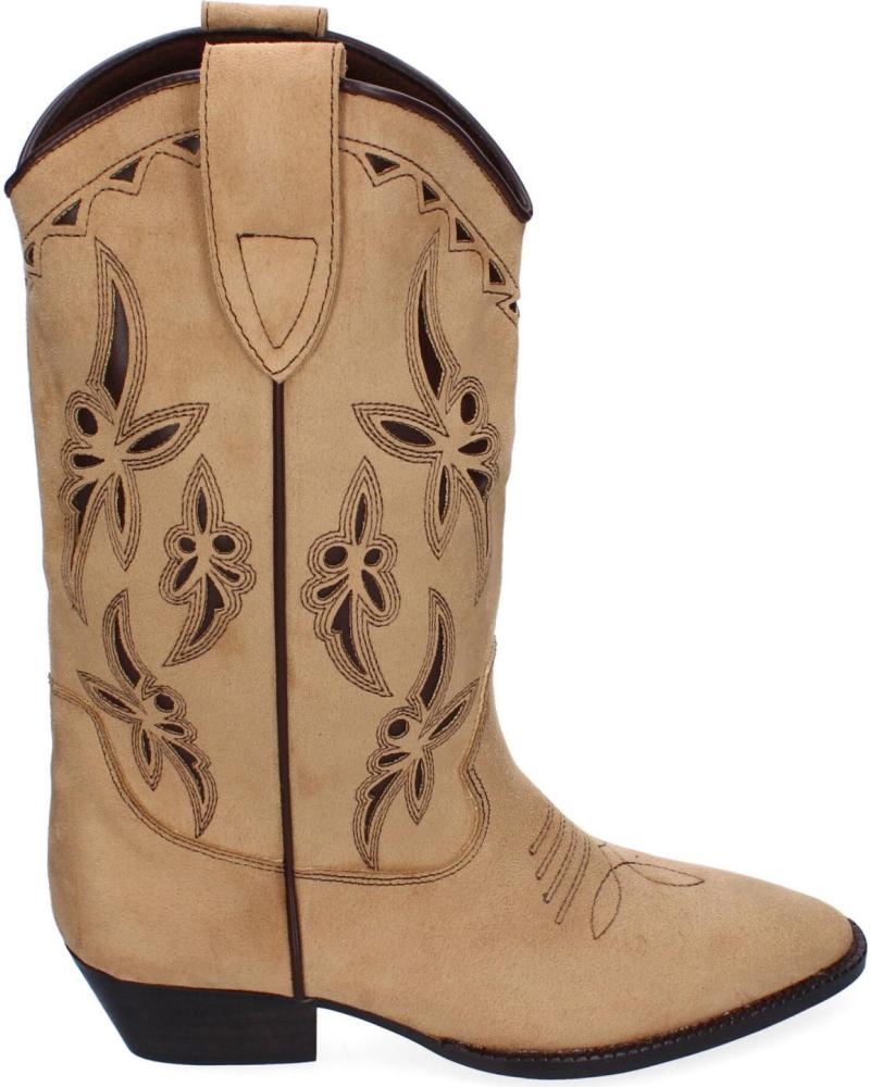 Botas de Mulher PUNTOSALAO BOTAS ESTILO CAMPERO DE TACON BAJO MATERIAL ELASTICO PARA MU VARIOS COLORES