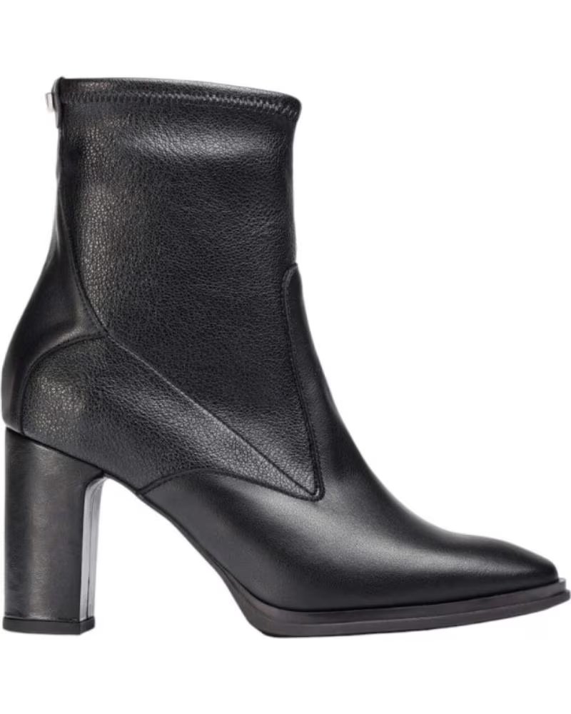 de wonders botas piel negras isy-juneau-negro