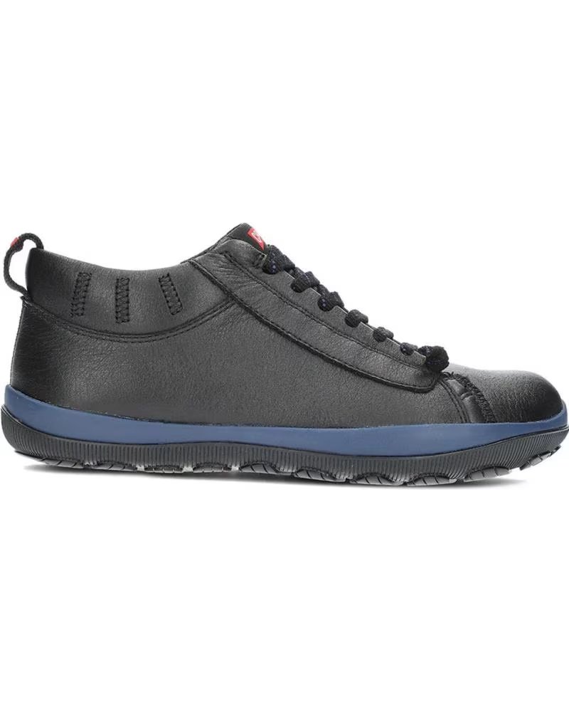 Camper Botin Casual de Piel con Forro de Goretex y Suela de Goma Mi Negro