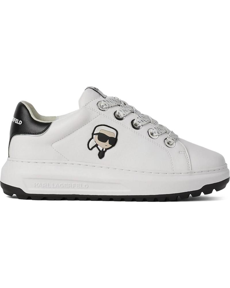 Deportivas de Mujer KARL LAGERFELD ZAPATILLAS KAPRI LUG KARL NFT LO LACE BLANCO