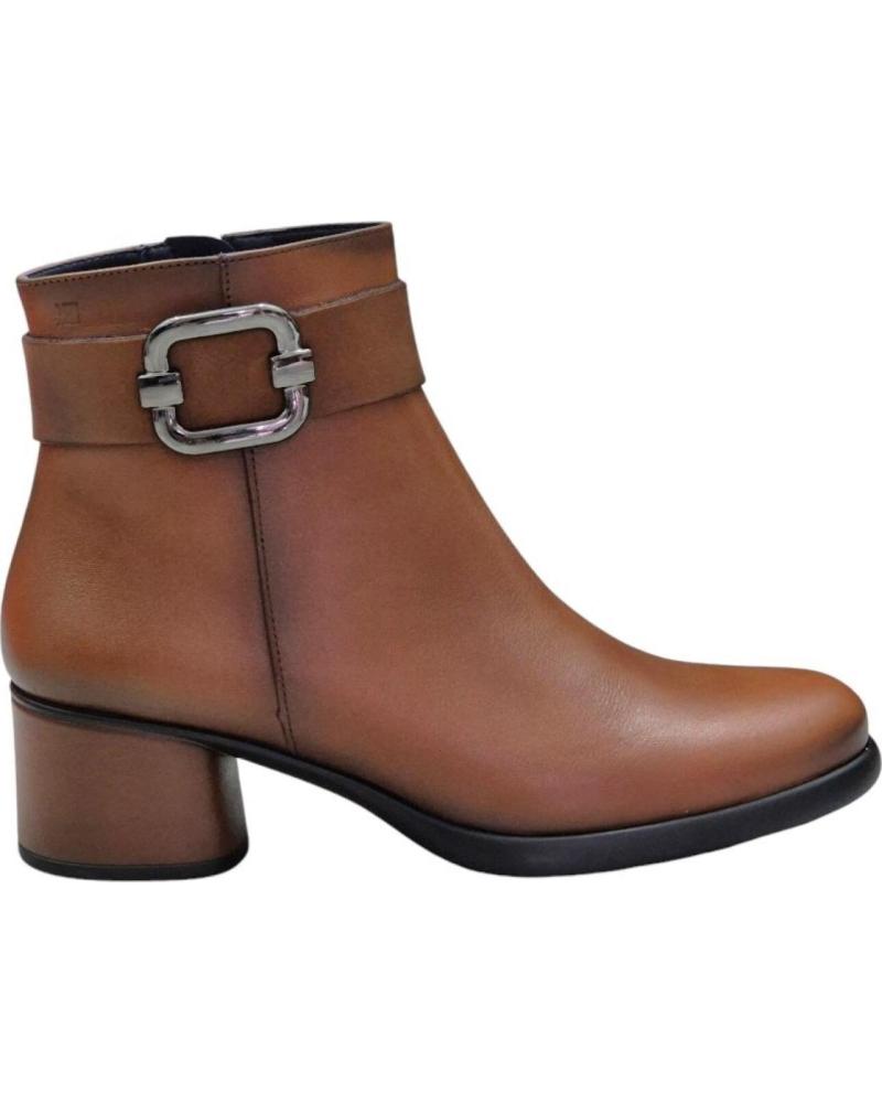 Botines de Mujer DORKING BOTIN CUERO TACON SUGARNOBUK CUERO