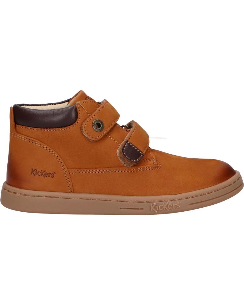 Botines de Niño KICKERS 571987-10 TACKEASY GOLF 116 CAMEL MARRON