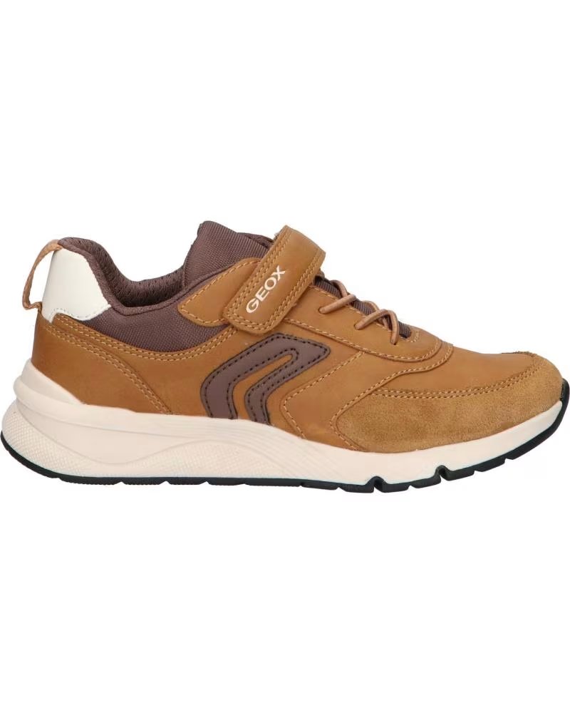 Geox Rooneer J46H0D C2266 Dk Yellow-coffee