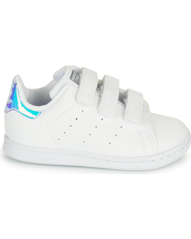 Deportivas de Niña ADIDAS ADIDAS STAN SMITH CF I BLANCO