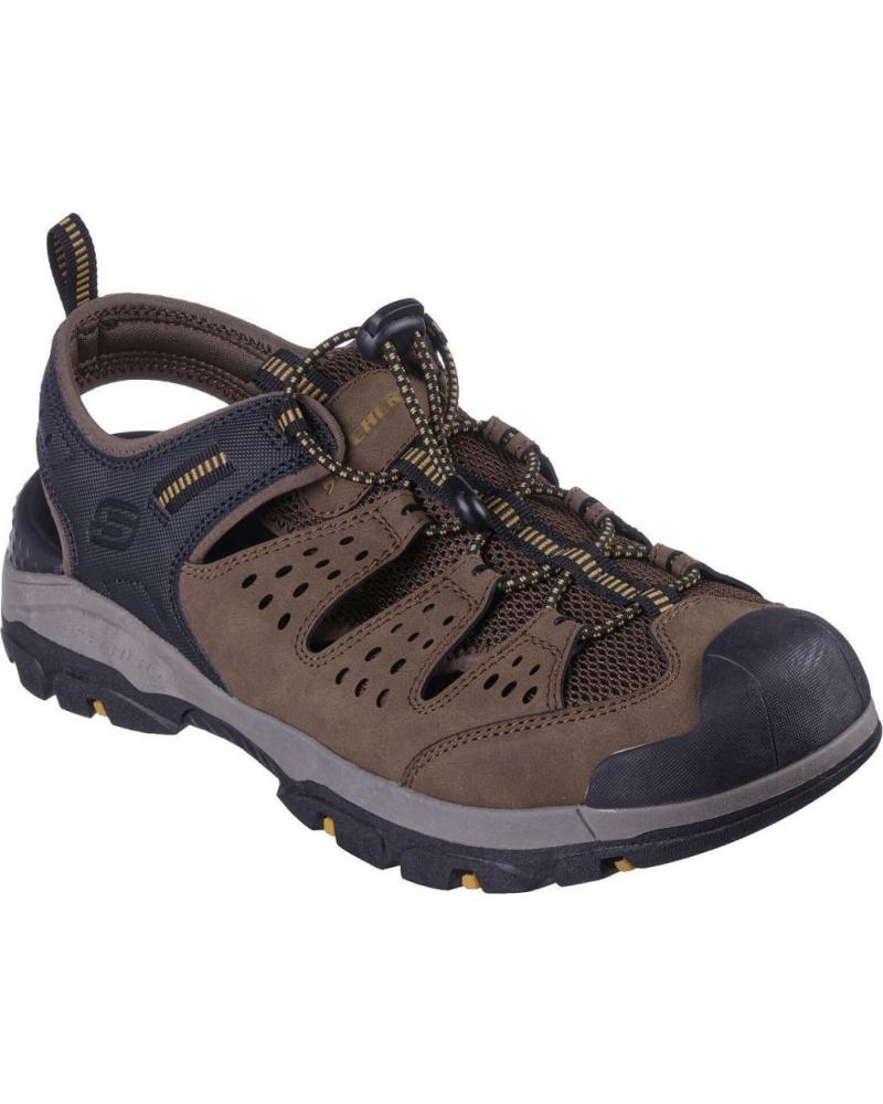 Sandalias de Hombre SKECHERS 205113 SANDALIAS DE HOMBRE MARRON