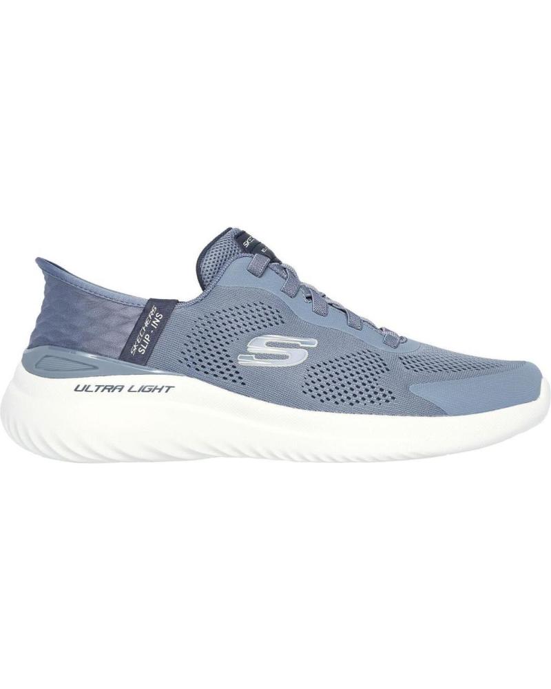 Deportivas de Hombre SKECHERS 232459 ZAPATILLAS CASUAL DE HOMBRE SLIP INS AZUL