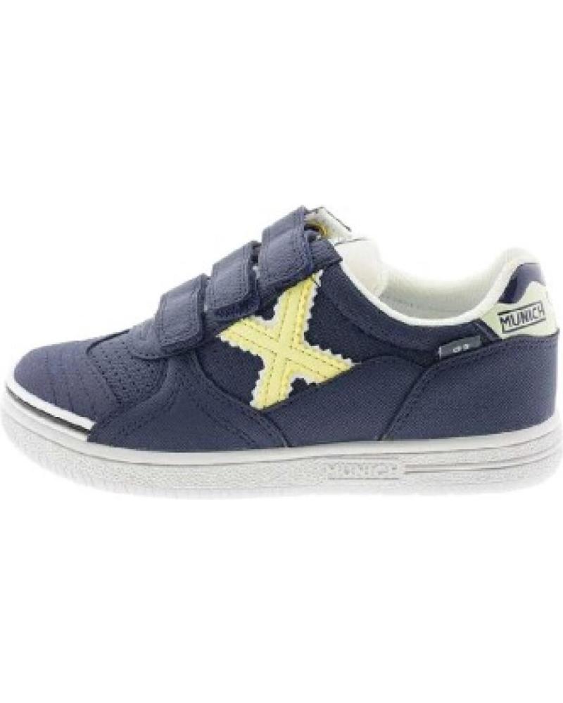 MUNICH ZAPATILLAS DEPORTIVAS 1518344 PARA NIÑOS UNISEX AZUL CON VELCRO 44