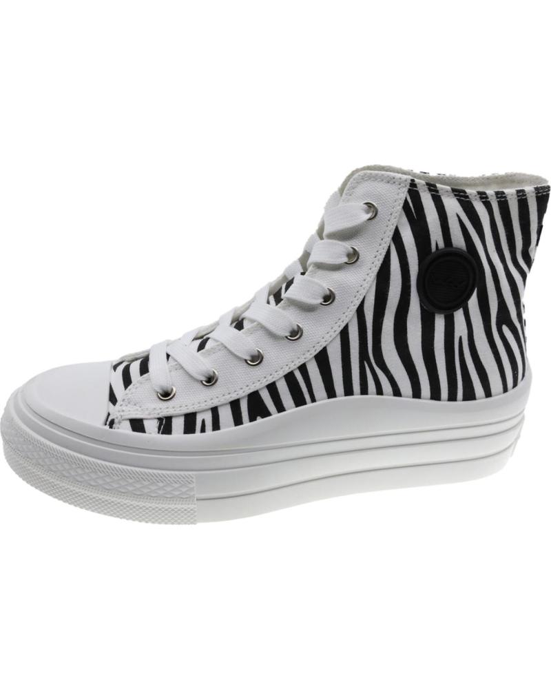 Deportivas de Mujer BEPPI BOTA LONA WHITE