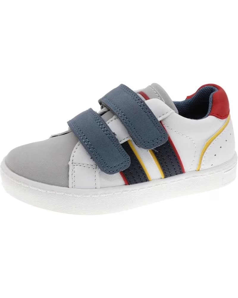 de beppi sapato casual white - red