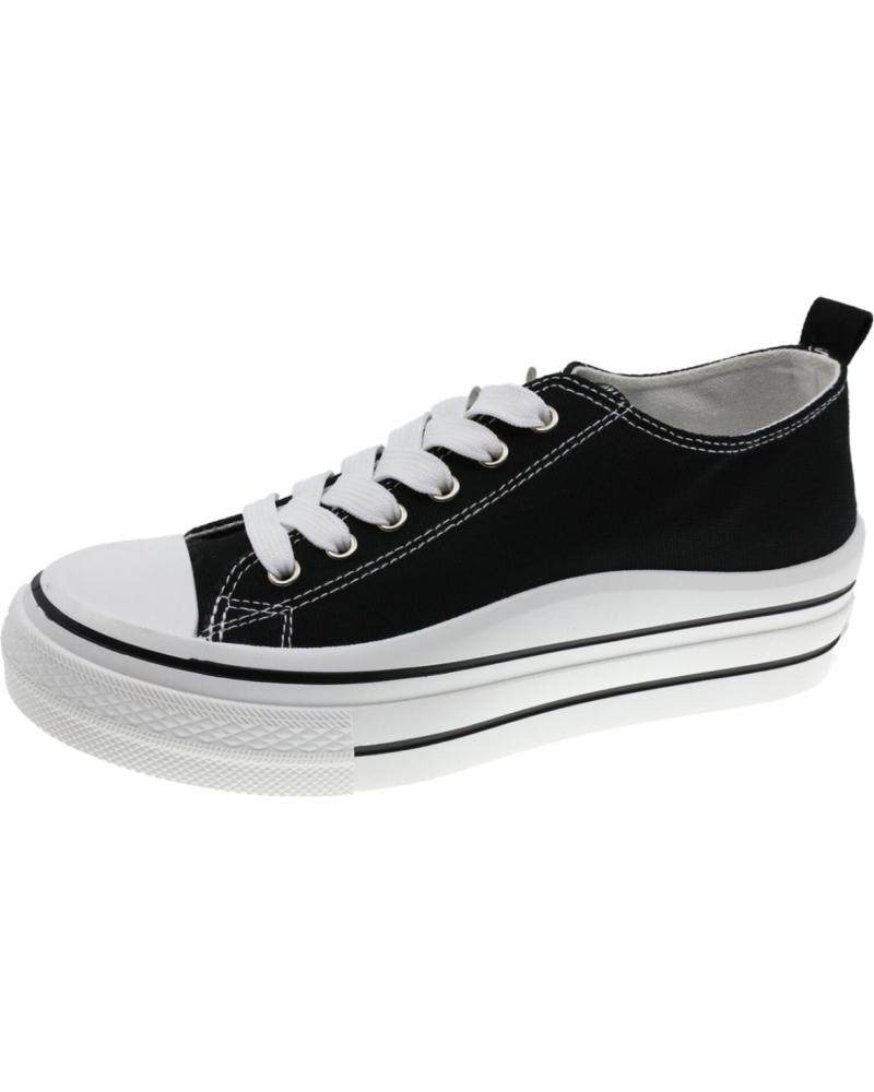 Deportivas de Mujer BEPPI SAPATO LONA BLACK