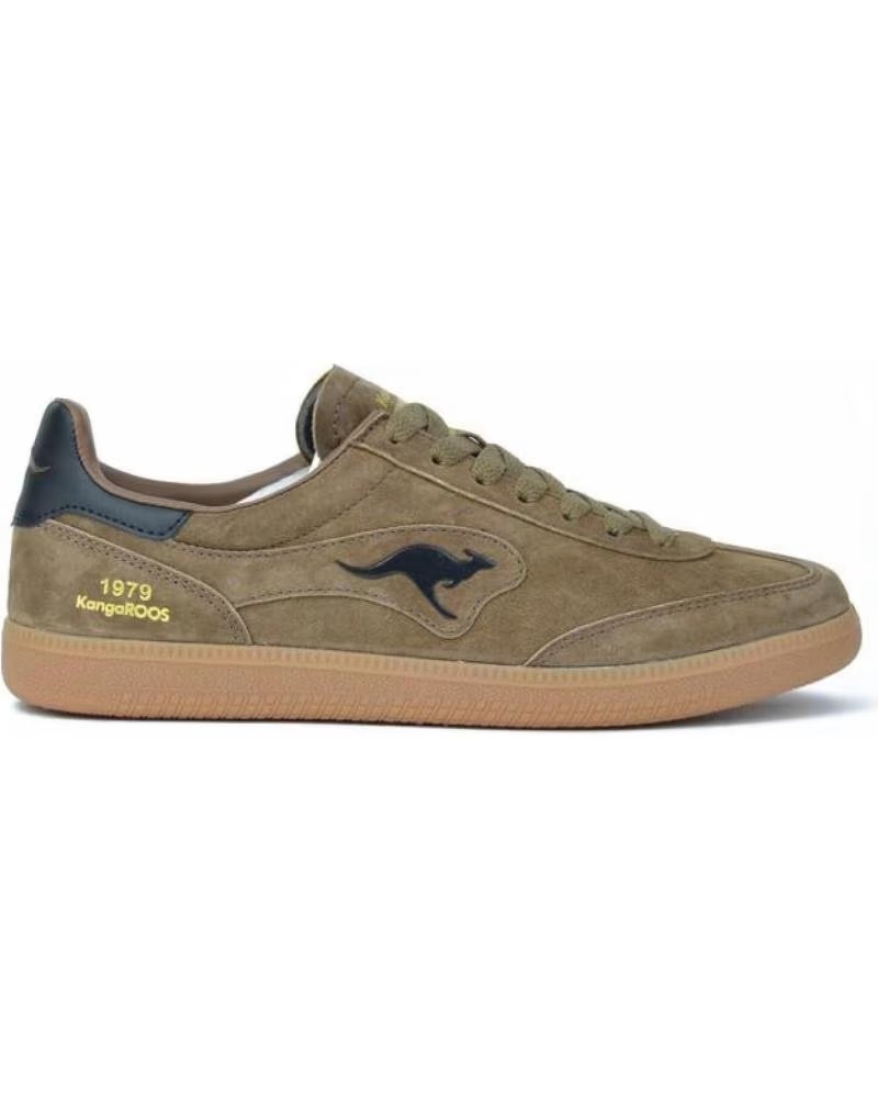 Kangaroos Deportivas de Hombre K25-7 Ante Taupe Cante Taupe C