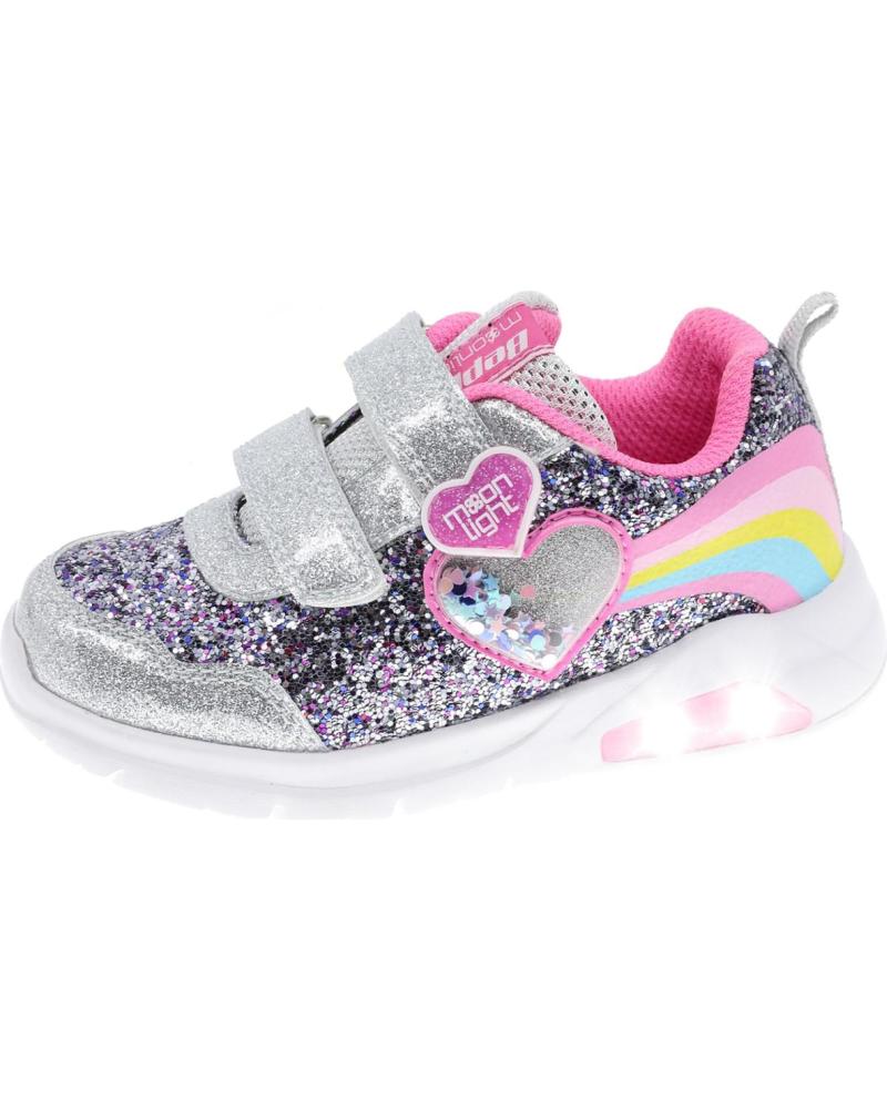 Deportivas de Niña BEPPI SAPATO COM LUZES SILVER