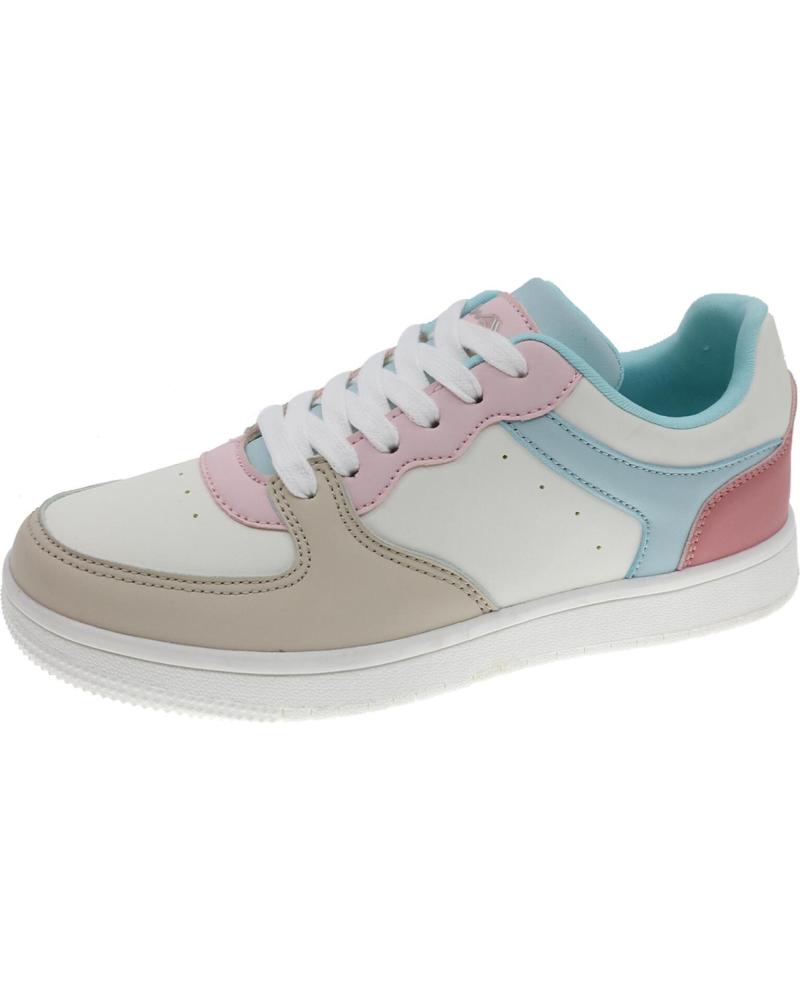 Deportivas de Mujer BEPPI SAPATO CASUAL WHITE - LIGHT BLUE