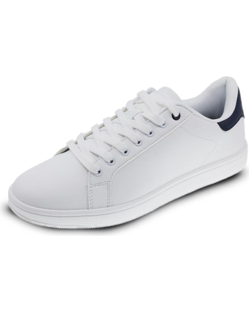 Deportivas de Hombre BEPPI SAPATO CASUAL WHITE - NAVY