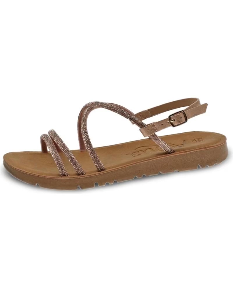 de beppi sandalia casual bronze