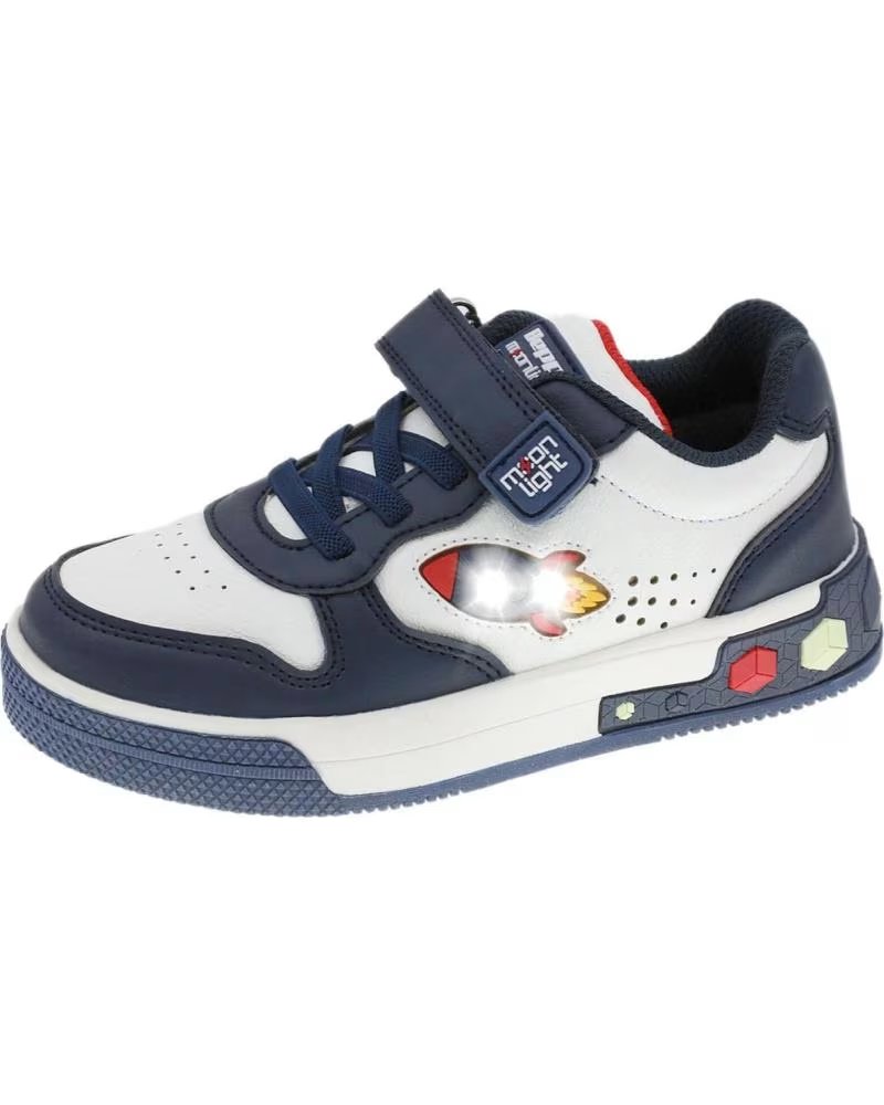 de beppi sapato com luzes navy blue