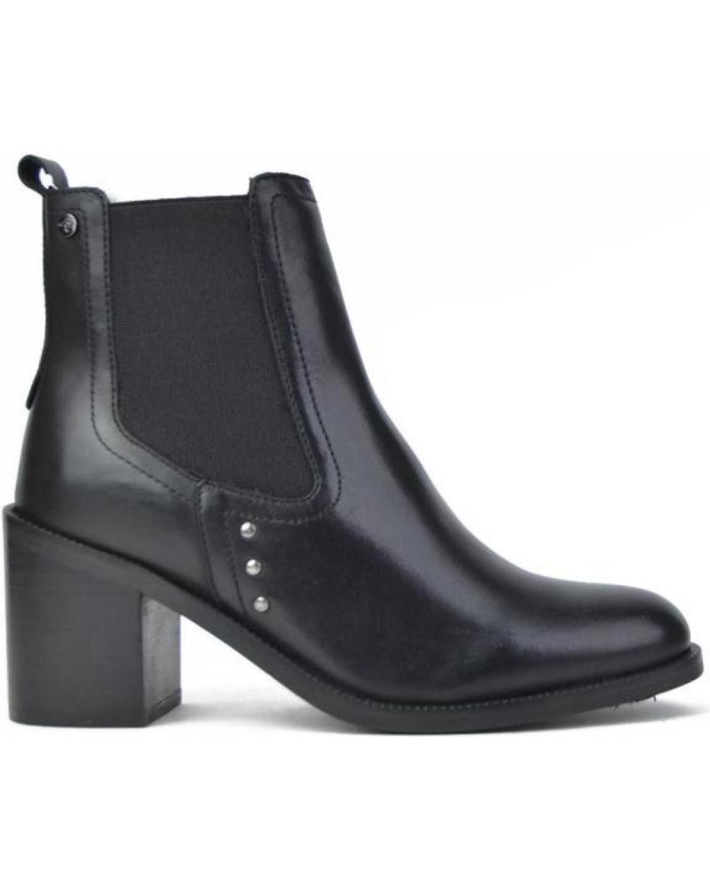 Botines de Mujer KANGAROOS BOTINES DE MUJER 707-11 PIEL NEGROPIEL NEGRO